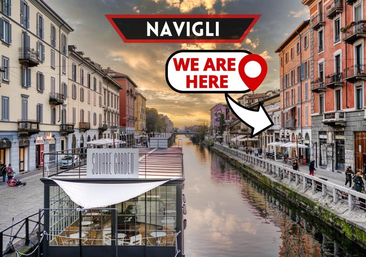 Navigli Dimora Storica Con Vista Sul Canale Milano Dış mekan fotoğraf